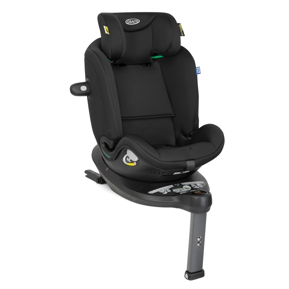 Scaun Auto Graco rotativ 360 Turn2Me Grow i-Size Midnight [5]