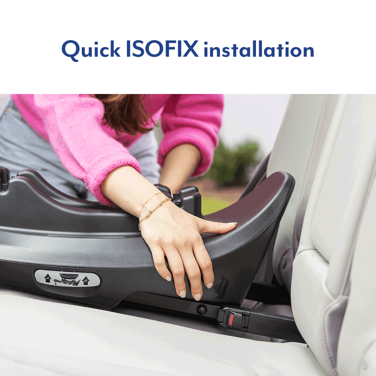 Baza Isofix rotativa Graco SnugTurn i-Size [10]