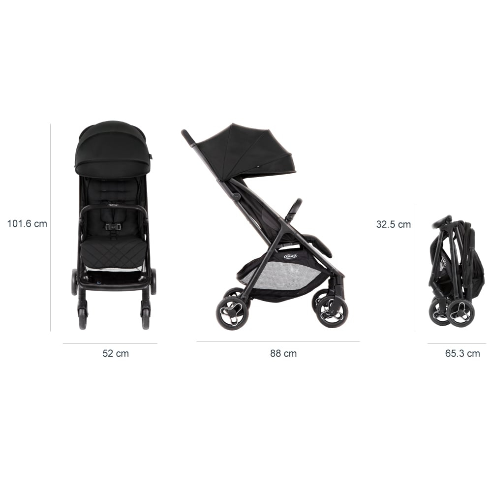 Carucior Graco Myavo 3 in 1 Midnight [9]