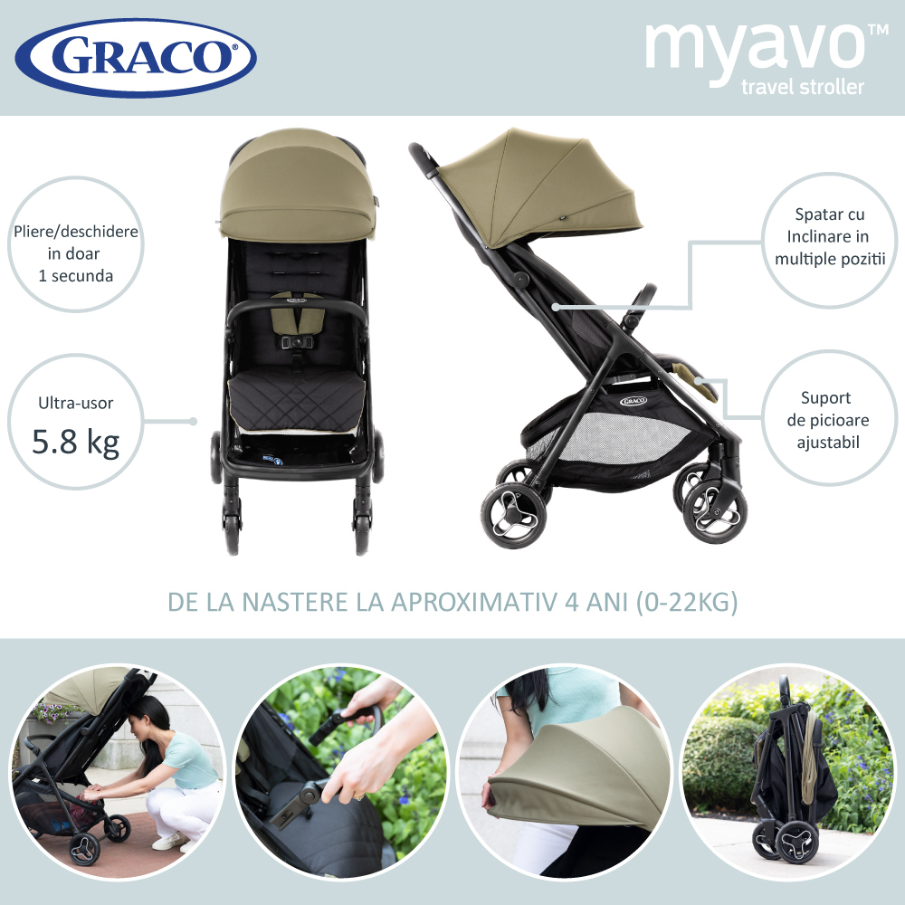 Carucior Graco Myavo Stormy [6]