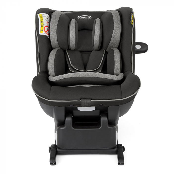 Scaun auto Graco Ascent i-Size exclusiv Rear-Facing Black + Baza Isofix [4]