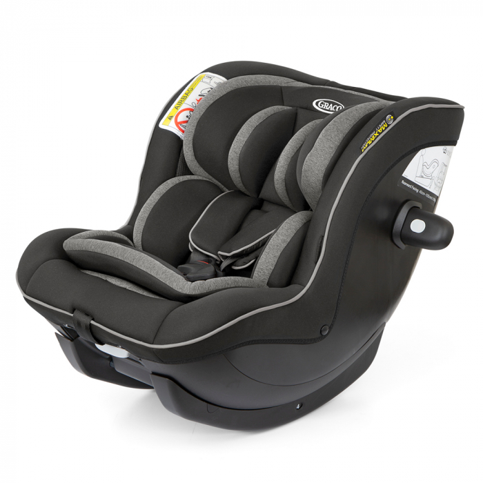 Scaun auto Graco Ascent i-Size exclusiv Rear-Facing Black + Baza Isofix [3]