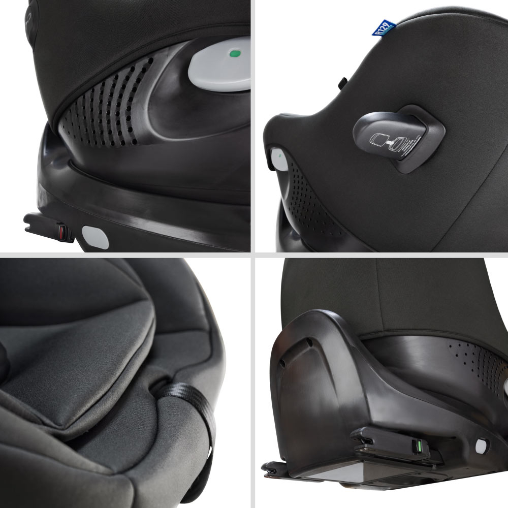 Scaun auto Graco rotativ 360 Turn2Me DLX i-Size Midnight [8]
