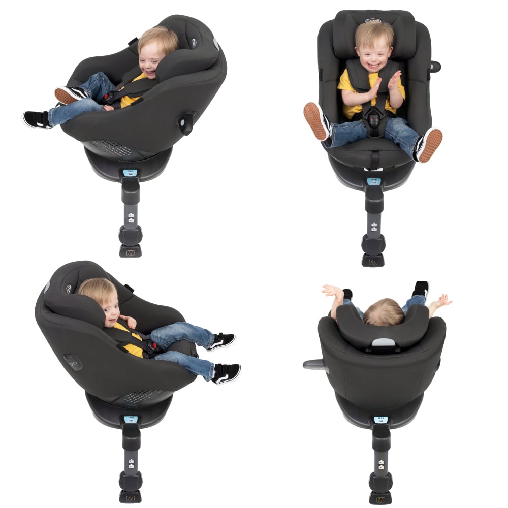 Scaun auto Graco rotativ 360 Turn2Me i-Size Navy [8]