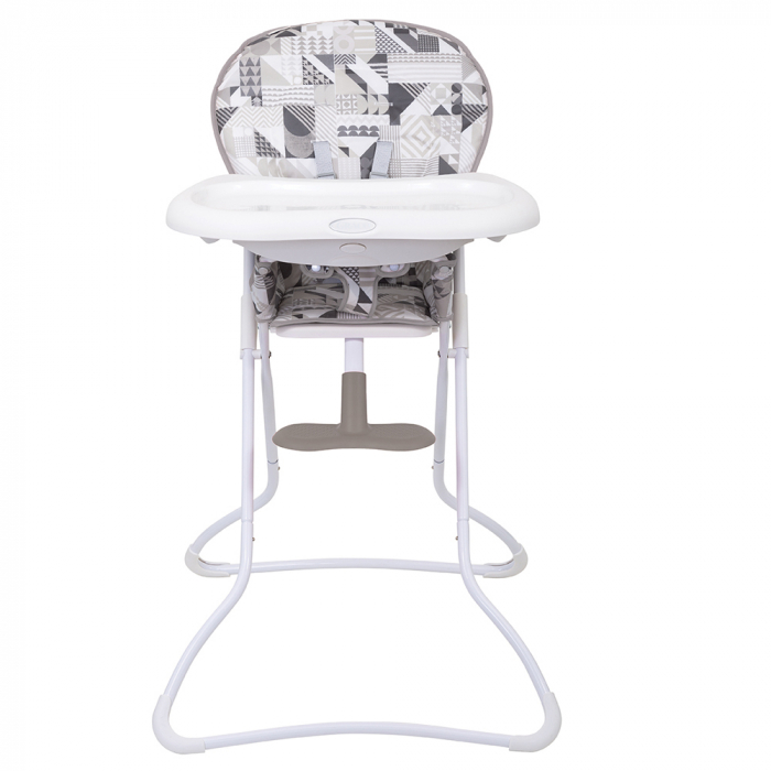 Scaun de masa Graco Snack N Stow Patchwork Grey [2]