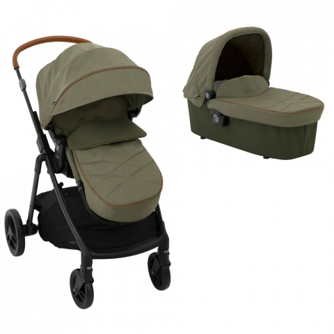 Carucioare 2 in 1 - Carucior Graco Near2Me Khaki sistem 2 in 1