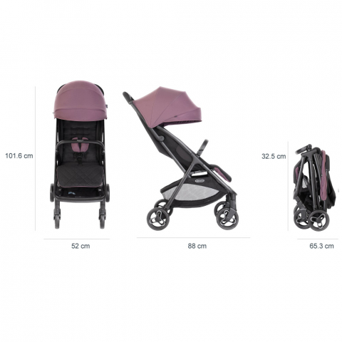 Carucior Graco Myavo Mulberry [4]