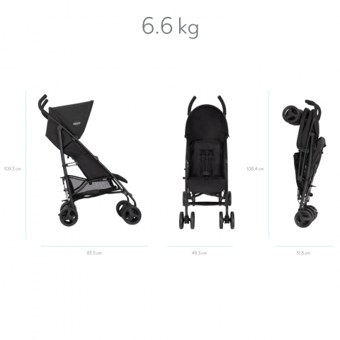 Carucior Graco EZLite Midnight [5]