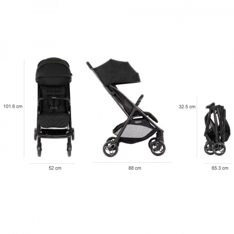 Carucior Graco Myavo 3 in 1 Midnight [8]