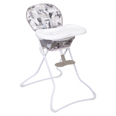 Scaune de masa - Scaun de masa Graco Snack N Stow Patchwork Grey