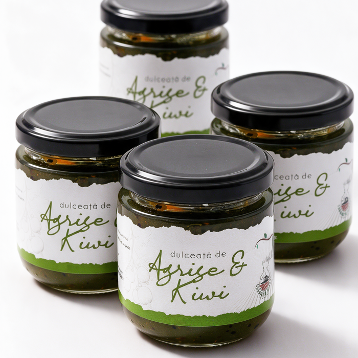 Dulceață de agrișe și kiwi [2]