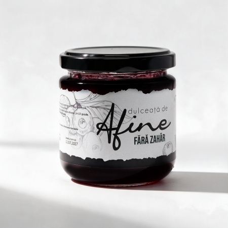 Toate produsele - Dulceață de afine fără zahăr