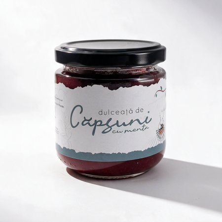 Toate produsele - Dulceață de căpșuni cu mentă