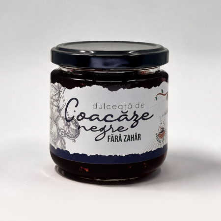 Toate produsele - Dulceață de coacăze negre fără zahăr
