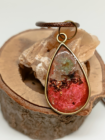 Pandantiv Lacrimă de Aramă: O Frântură de Eternitate [2]