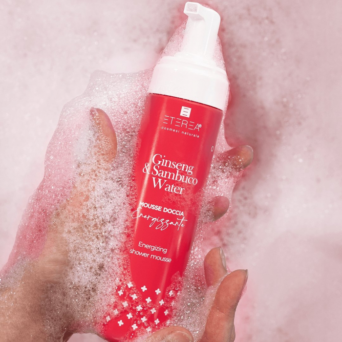 Mousse de duș energizant - GINSENG & SAMBUCO WATER 200ml [2]