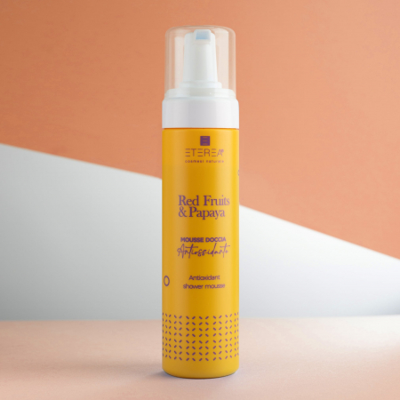 Mousse de duș antioxidant - RED FRUIT & PAPAYA 200ml [2]