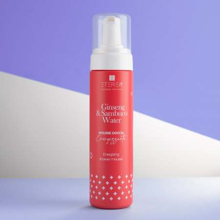 Mousse de duș energizant - GINSENG & SAMBUCO WATER 200ml [2]