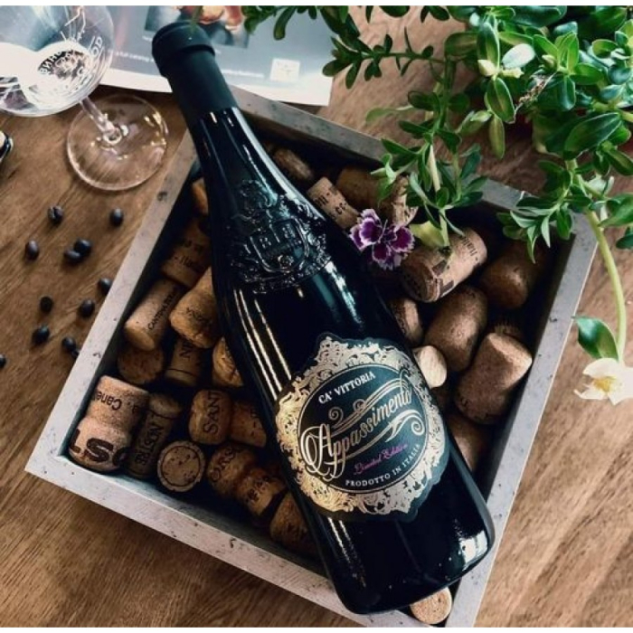 Vin Rosu CA'Vittoria Appassimento Puglia IGT sec [2]