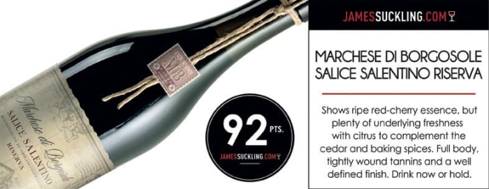 Vin Rosu Marchese di Borgosole Salice di Salentino Riserva DOC Negroamaro [6]