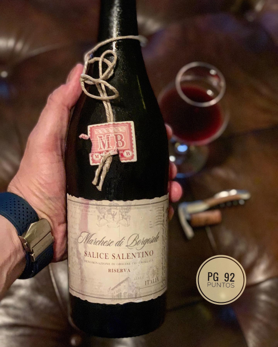 Vin Rosu Marchese di Borgosole Salice di Salentino Riserva DOC Negroamaro [5]