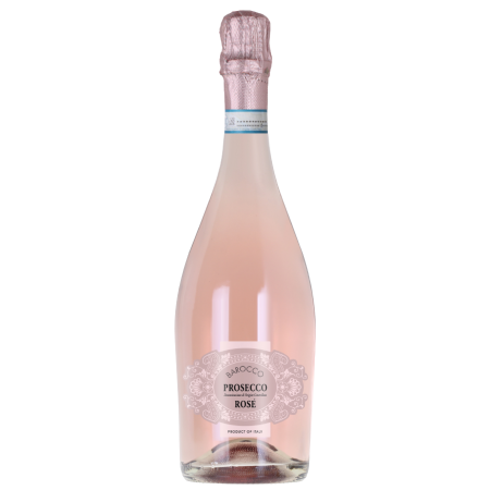Spumante - Vin Spumant Barocco Prosecco DOC Rose, Extra Dry