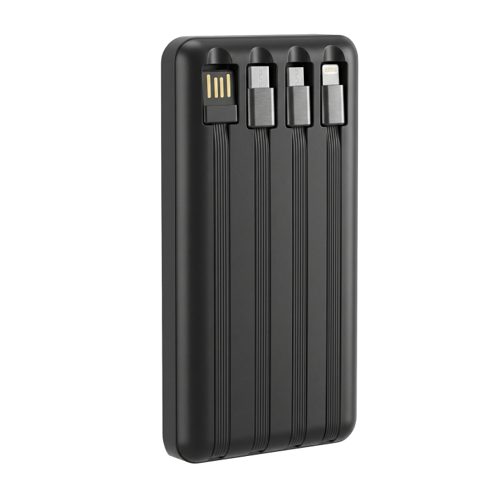 Baterie Externa cu Incarcare Solara Setty SLR 20.000 mAh black [4]