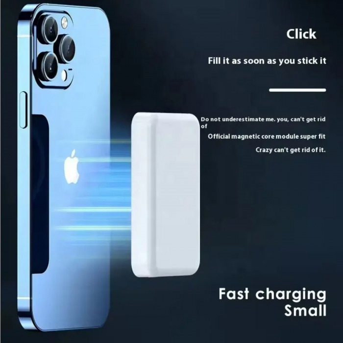 Baterie Externa MagSafe pentru iPhone, 5.000 mAh, alba [5]