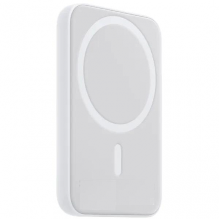 Baterie Externa MagSafe pentru iPhone, 5.000 mAh, Port Incarcare Type C, alba [2]