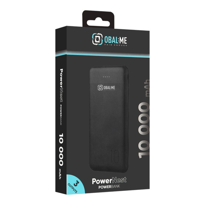 Baterie Externa PowerNest OBAL:ME 10.000mAh, Black [3]