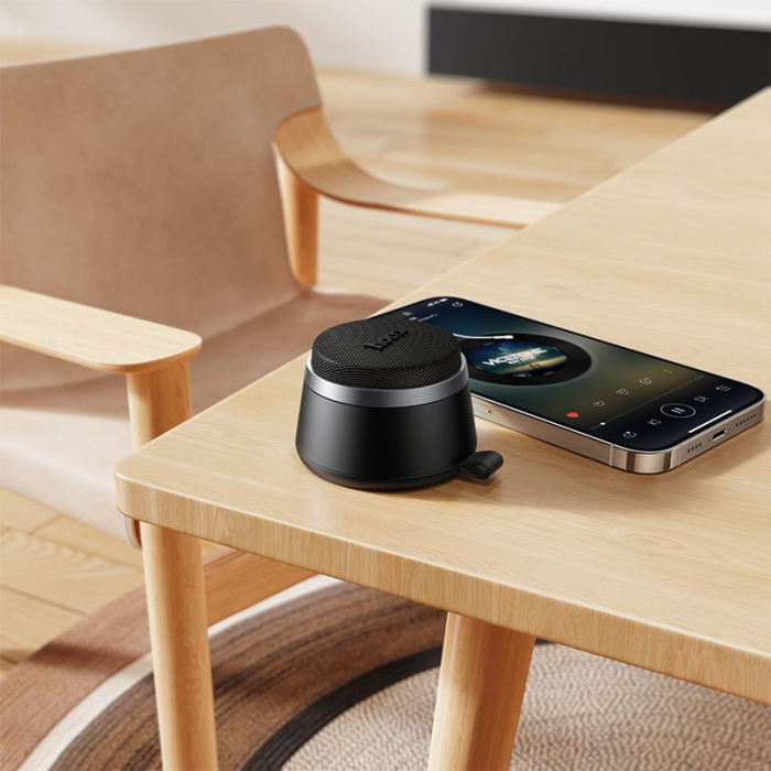 Boxă bluetooth 3W 3h Hoco cu bloc magnetic încorporat HC43 neagră [4]