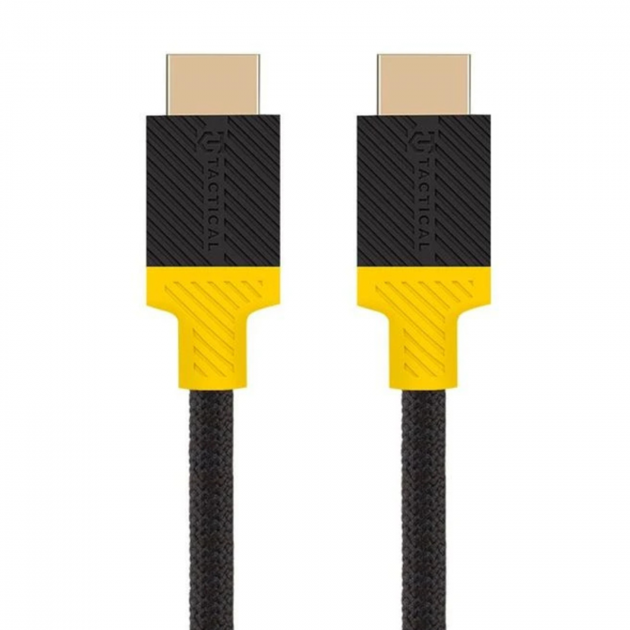 Cablu HDMI Tactical Webb Space 8K 2.1m Black/Yellow [1]