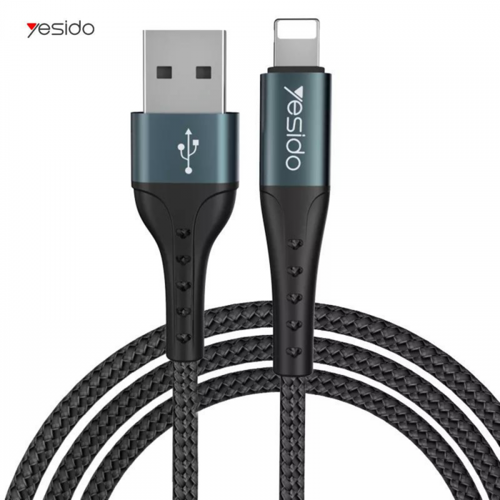 Cablu USB to Lightning Yesido CA63 - 200 cm [2]