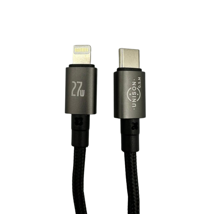 Cablu Type C to Litghtning, 27W Fast Charge, 1.2 m [2]