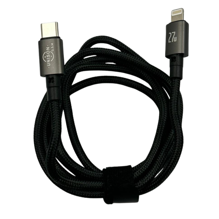 Cablu Type C to Litghtning, 27W Fast Charge, 2 m [3]