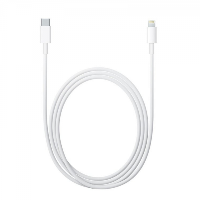 Cablu Type-C To Lightning pentru iPhone 2m, alb [3]