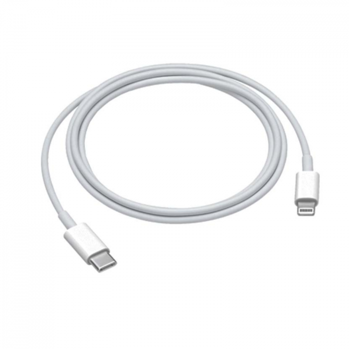 Cablu Type-C To Lightning pentru iPhone 1m, alb [1]