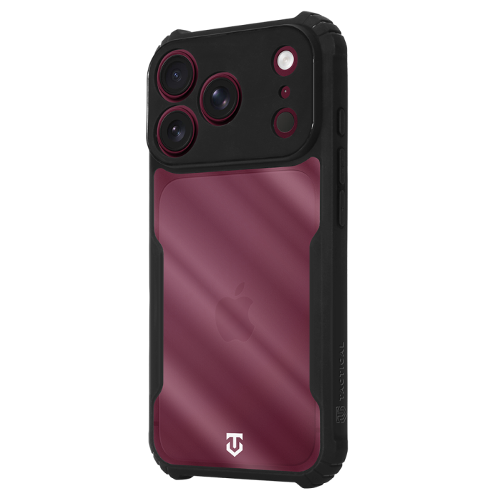 Carcasa pentru iPhone 18 Pro/17 Pro, Tactical Quantum Stealth Clear/Black [3]