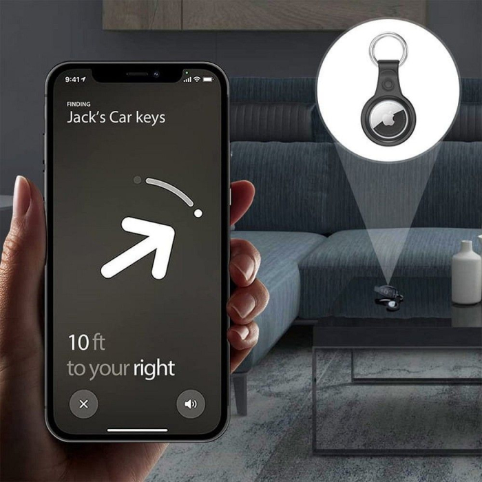 Set de 4 Huse tip Breloc DUX DUCIS pentru Apple AirTag [8]
