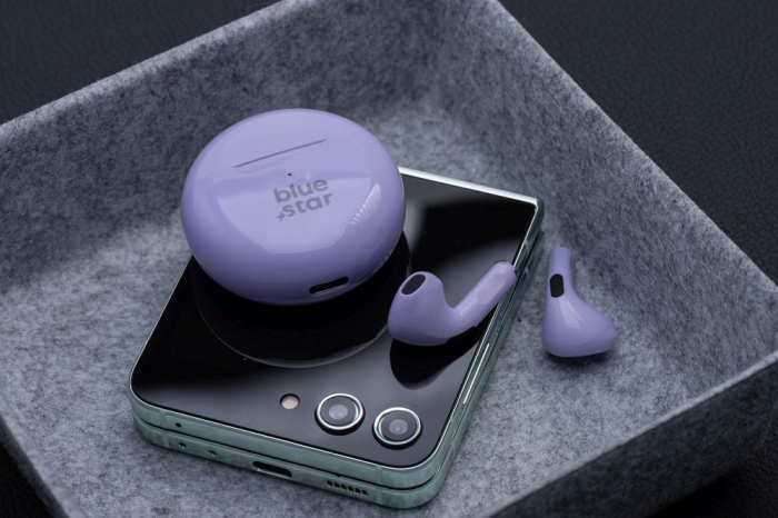 Căști wireless BLUE STAR Circle Beat TX3 TWS lavanda [4]