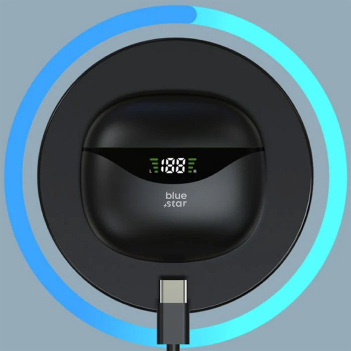 Căști wireless Blue Star T60 TWS negre [6]