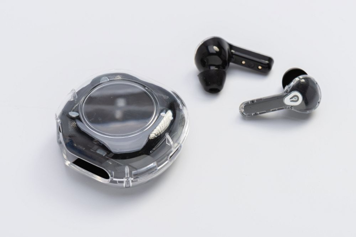 Casti Wireless earbuds BLUE STAR AirCrystal TX1 TWS black [3]