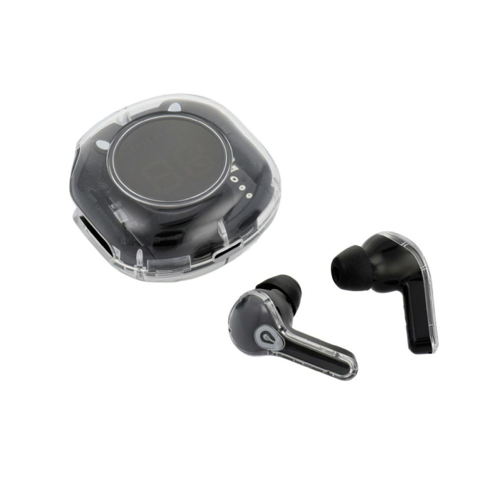 Casti Wireless earbuds BLUE STAR AirCrystal TX1 TWS black [5]