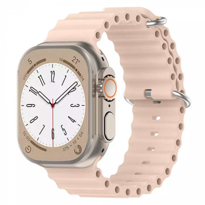 Curea pentru Apple Watch 1 / 2 / 3 / 4 / 5 / 6 / 7 / 8 / SE / SE 2 (38 mm / 40 mm / 41 mm) - Pink [1]