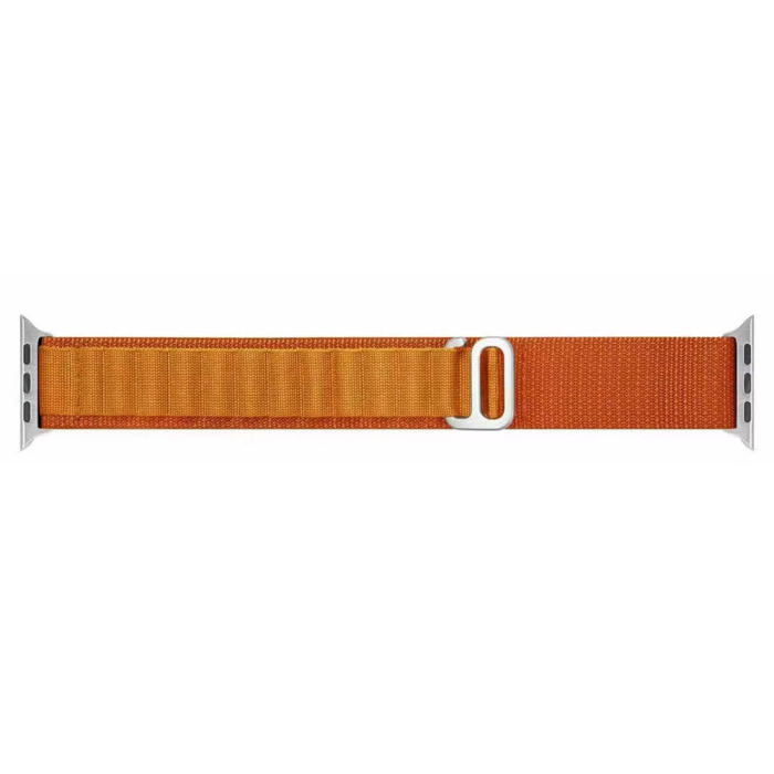 Curea pentru Apple Watch 38/ 40 /41 /42 mm, W037 Textil, Orange [2]