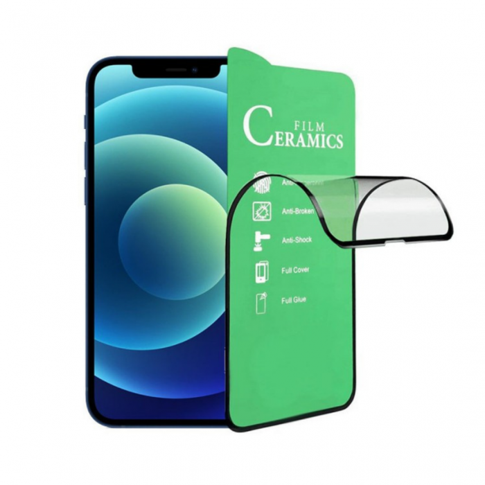 Pachet X2 Folie Ceramica pentru iPhone 16 Pro Max [2]