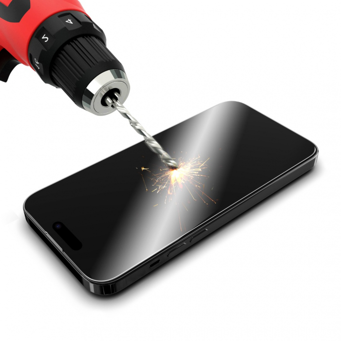 Folie de Sticla Privacy si Kit de Aplicare pentru iPhone 13 Pro Max/ 14 Plus [8]