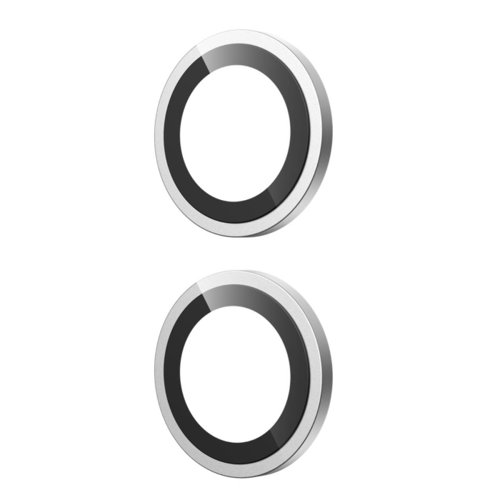 Folie Sticla Camera Peak Series iPhone 17, Argintiu [2]