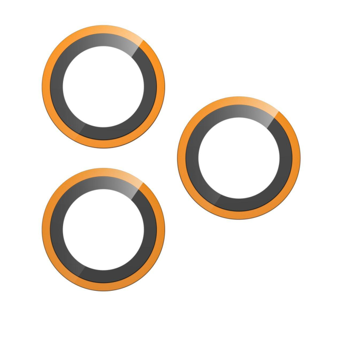 Folie Sticla Camera Peak Series iPhone 17 Pro/ 17 Pro Max, Orange [4]