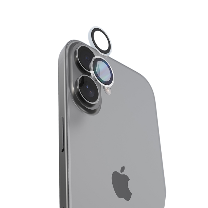 Folie Sticla Camera Peak Series Crystal iPhone 17, Transparent [2]